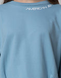 American Jeans Women Sweatshirt Round Branding