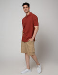 Cole Basic Lacose Solid Men's Polo Shirt