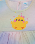 Pipiniko Short Sleeve Midi Dress Ayam Tie Dye