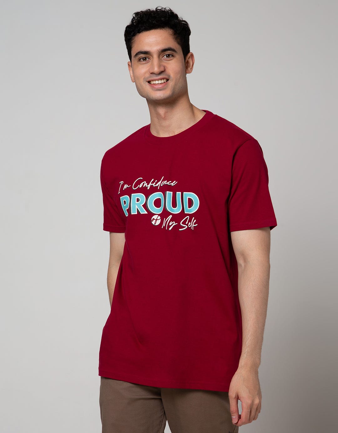 T Zone Confidence Poud Kaos Big Size Pria