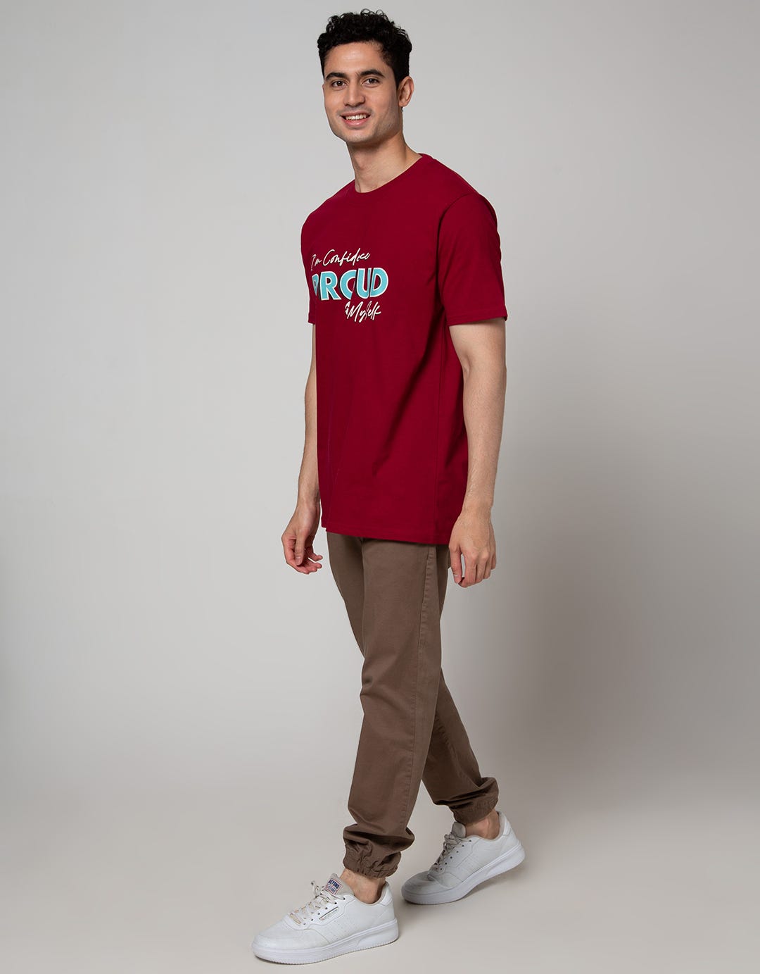 T Zone Confidence Poud Kaos Big Size Pria
