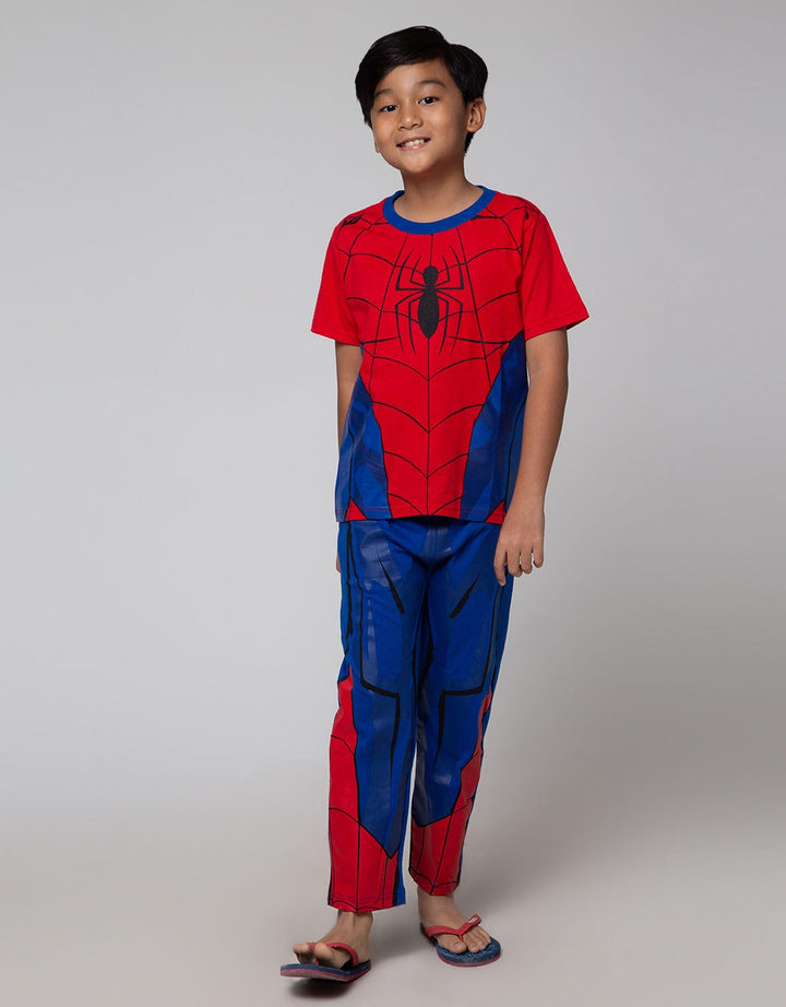Marvel Top-Bottom Set Short Sleeve Costume Spiderman