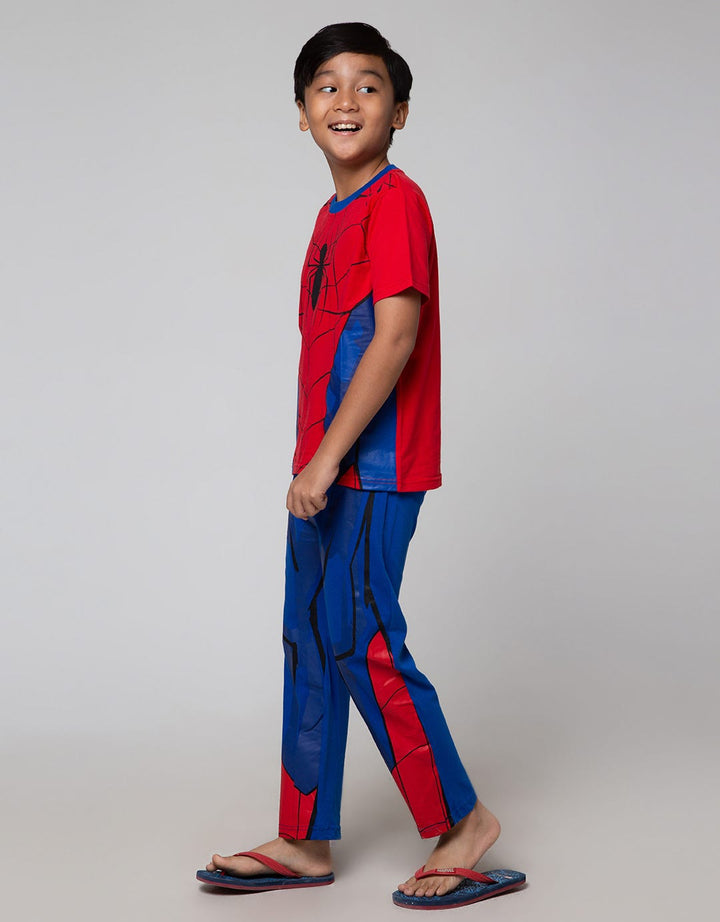 Marvel Top-Bottom Set Short Sleeve Costume Spiderman