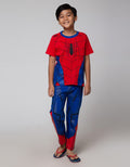 Marvel Top-Bottom Set Short Sleeve Costume Spiderman