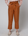 Annisa Celana Ankle Paperbag Tapered Self Tie Pants