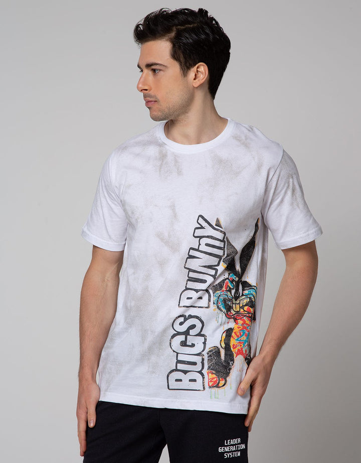 T Zone Short Sleeve T-Shirt Wb Looney Tunes Fullprint