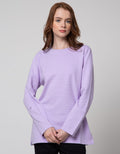 St. Yves Long Sleeve T-Shirt Hl Embos Dot Salur