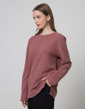 St. Yves Long Sleeve T-Shirt Hl Embos Dot Salur