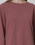 St. Yves Long Sleeve T-Shirt Hl Embos Dot Salur