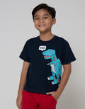 Little M Short Sleeve T-Shirt Best Buy Dino Robot