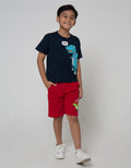 Little M Short Sleeve T-Shirt Best Buy Dino Robot