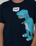 Little M Short Sleeve T-Shirt Best Buy Dino Robot