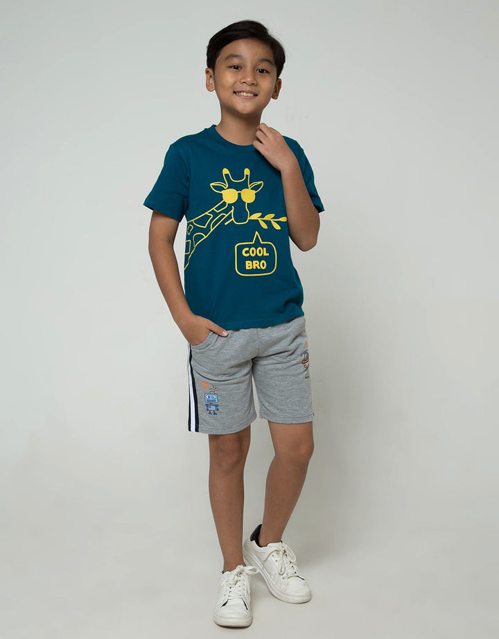 Little M Short Sleeve T-Shirt Best Buy Giraffe