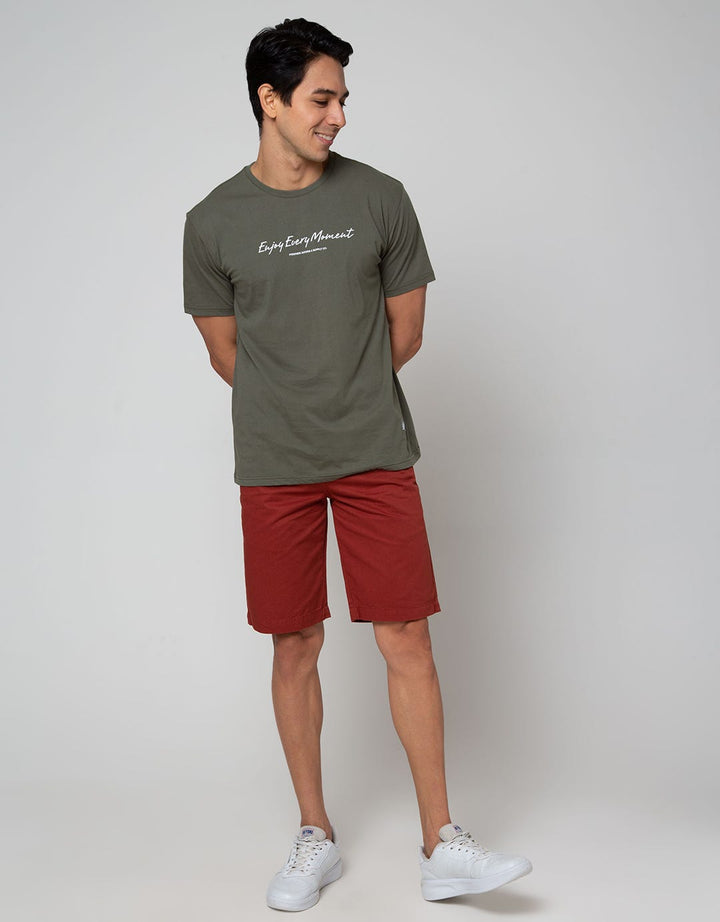 Freeride Olive Enjoy Every Moment Men's T-Shirt