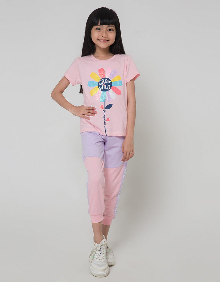 Little M Grow Wild Girls T-Shirt