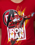 Marvel Short Sleeve T-Shirt Iron Man A Fly