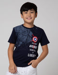 Marvel Short Sleeve T-Shirt Avenger Capt Liberty