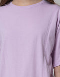 Details Tee Floral Print Kaos Wanita