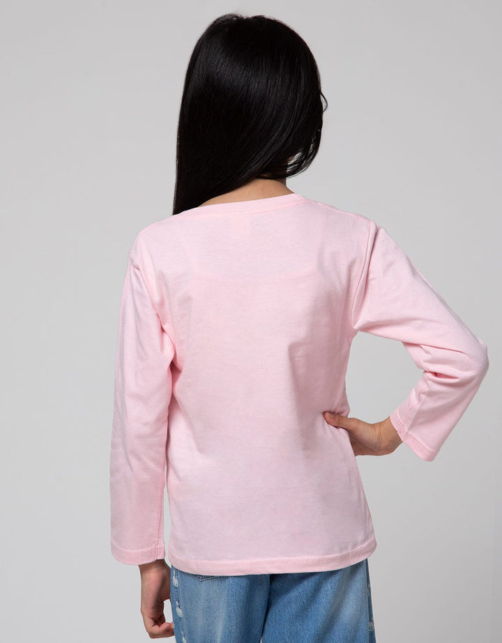 Little M Long Sleeve T-Shirt Leopard With Flower