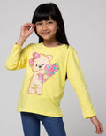 Little M Long Sleeve T-Shirt Bear Bring Flowers