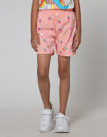 Little M Short Pants Print Cherry