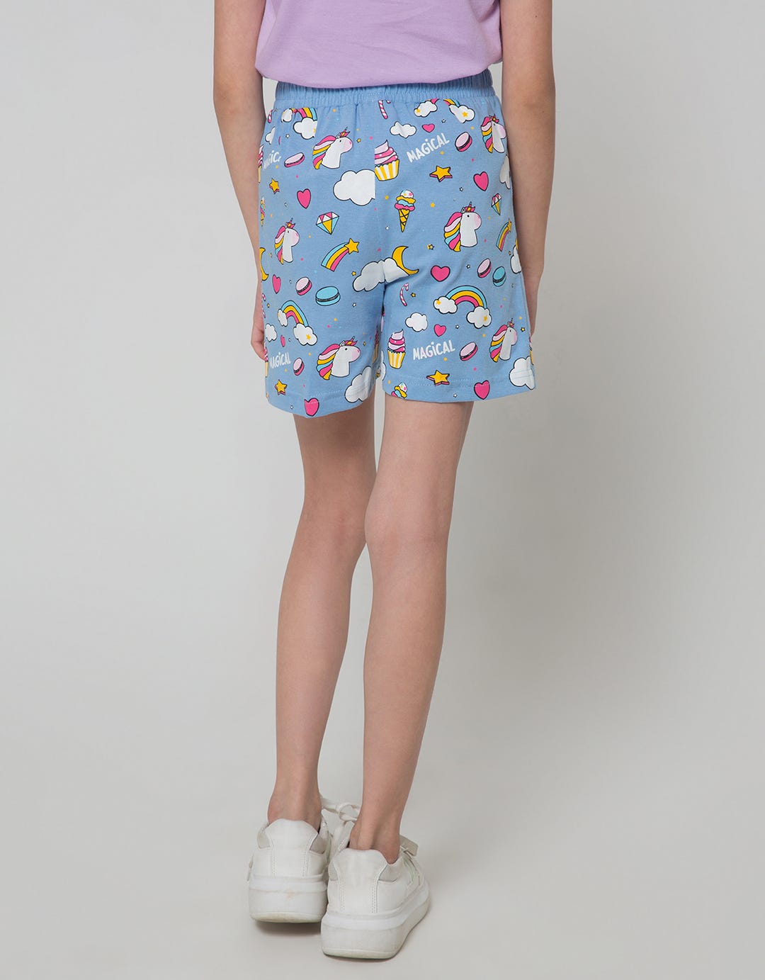 Little M Short Pants Print Flower