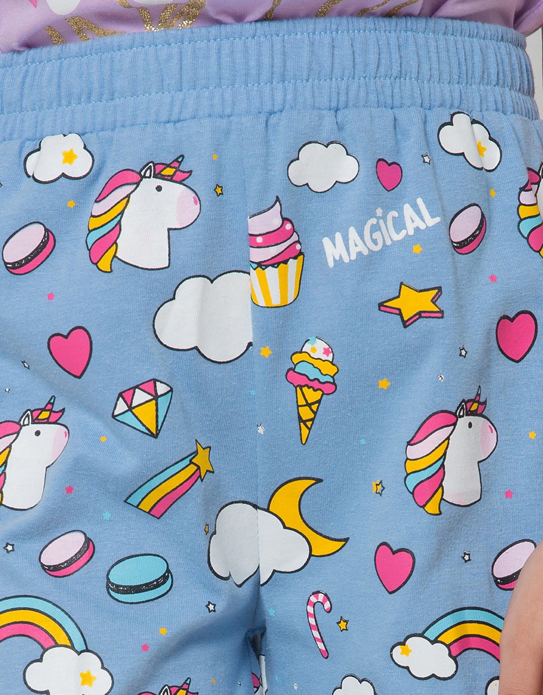 Little M Short Pants Print Flower