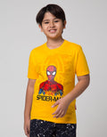 Marvel T-Shirt Spiderman Half Body Laba Shadow