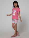 Little M Dino Two Tone Short Tee Set