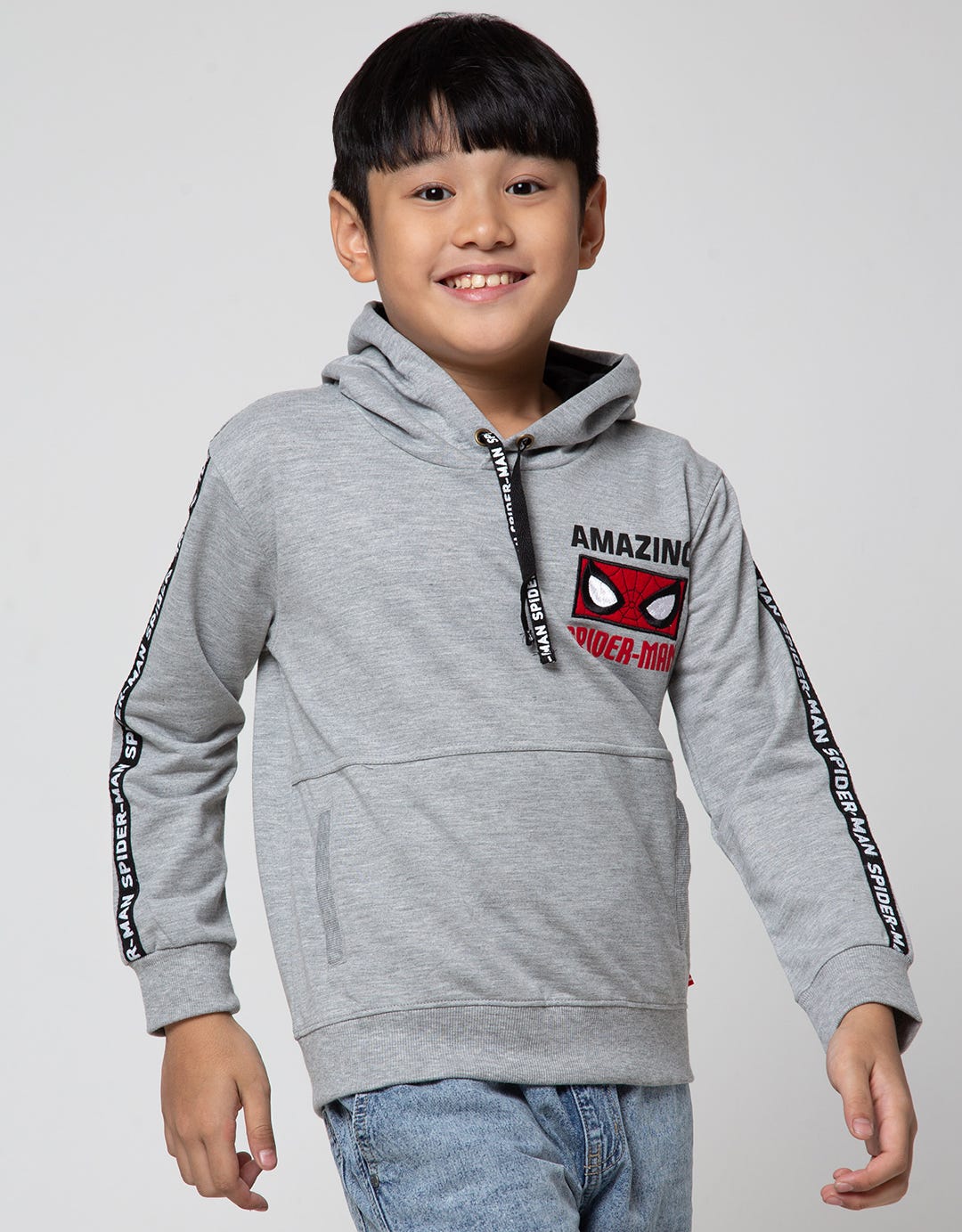 Marvel Sweater Spiderman Eyes Ribbon