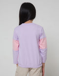 Little M Long Sleeve T-Shirt Cut N Sewn Fluffy Cat Drawstring Bottom