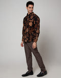 Adikusuma Kemeja Batik Daun Isi