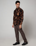 Adikusuma Batik Shirt with Leaf Filling 