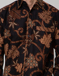 Adikusuma Kemeja Batik Daun Isi