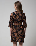 Adikusuma Sackdress Batik Daun Isi