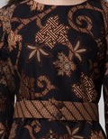 Adikusuma Sackdress Batik Daun Isi