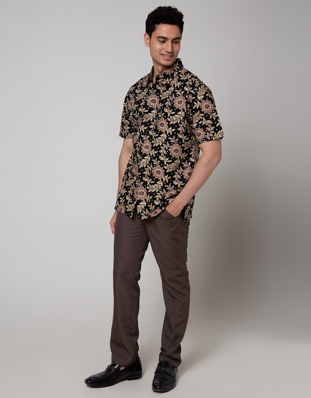 Adikusuma Batik Shirt Blooms