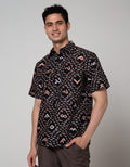 Arjuna Weda Hem Batik Aksara Lontara
