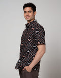 Arjuna Weda Hem Batik Aksara Lontara