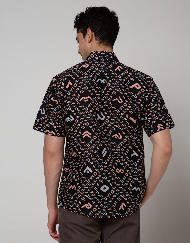 Arjuna Weda Hem Batik Aksara Lontara