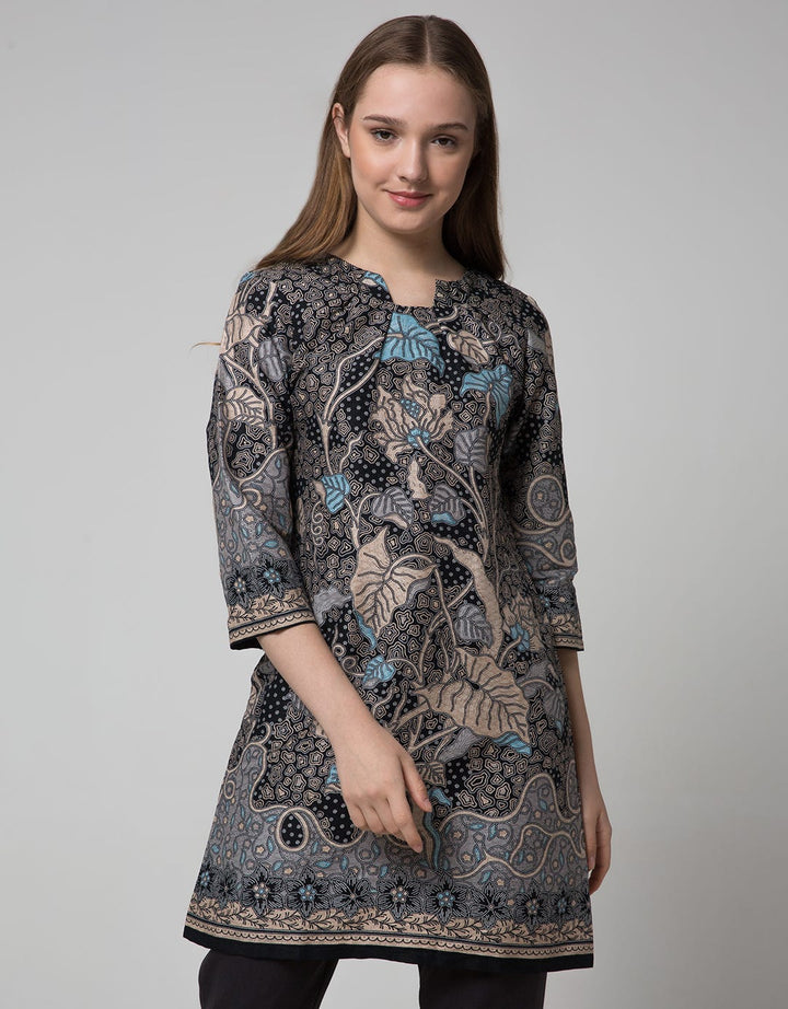 Arjuna Weda Blouse Tunic Batik Leaf Waru