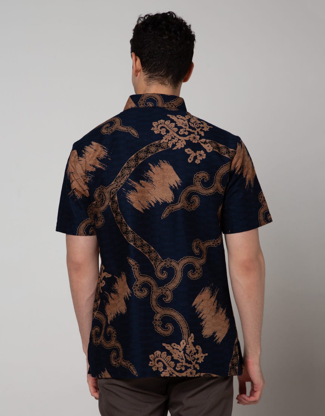 Arjuna Weda Batik Shirt Ceplok Elephant Uling