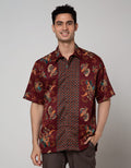 Arjuna Weda Kemeja Batik Manuk Daun