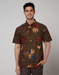 Arjuna Weda Butterfly Batik Shirt