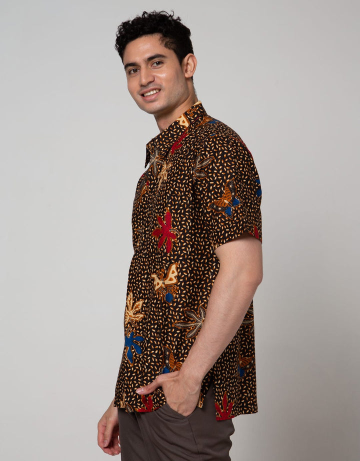Arjuna Weda Butterfly Batik Shirt