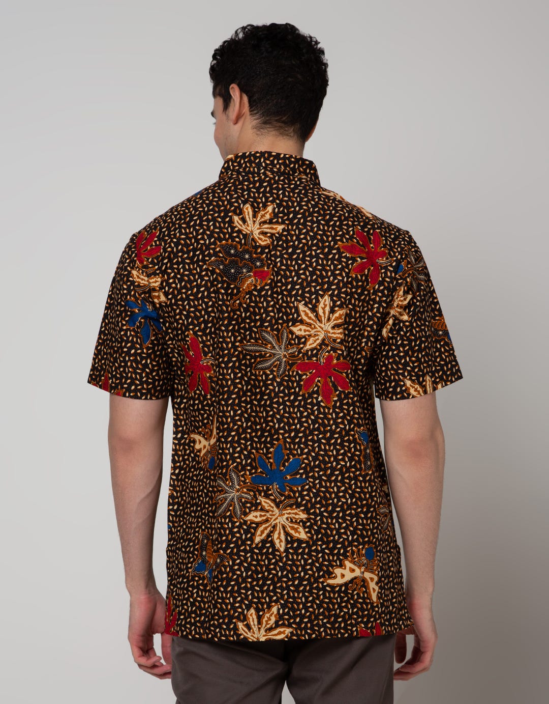 Arjuna Weda Butterfly Batik Shirt