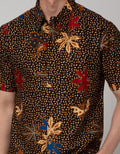 Arjuna Weda Butterfly Batik Shirt