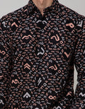 Arjuna Weda Kemeja Batik Aksara Lontara
