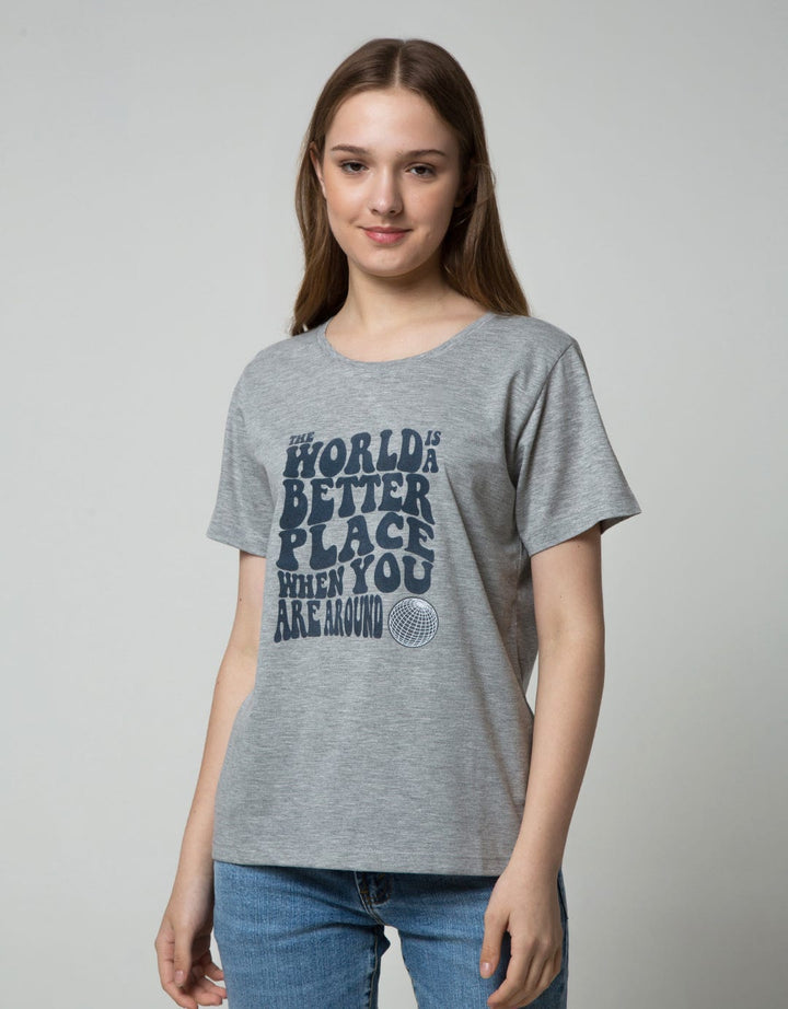 Nevada World Better Kaos Wanita
