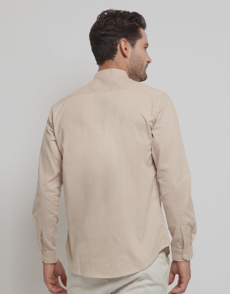 Larusso Oxford Shanghai Kemeja Basic Pria